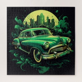 Auto-reeks 6-5 Puzzle Legpuzzel