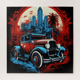 Auto-reeks 6-8 Puzzle Legpuzzel