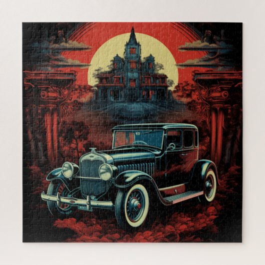 Auto-reeks 6-9 Puzzle Legpuzzel (Verticaal)
