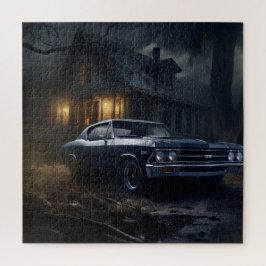 Auto-reeks 7-3 Puzzle Legpuzzel