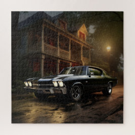 Auto-reeks 7-4 Puzzle Legpuzzel
