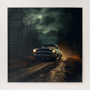 Auto-reeks 7-8 Puzzle Legpuzzel
