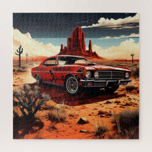 Auto-reeks 8-13 Puzzle Legpuzzel (Verticaal)