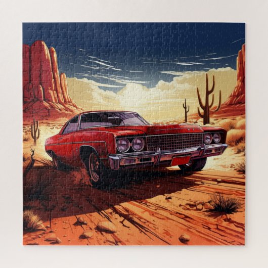 Auto-reeks 8-14 Puzzle Legpuzzel (Verticaal)