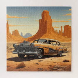 Auto-reeks 8-16-puzzel legpuzzel