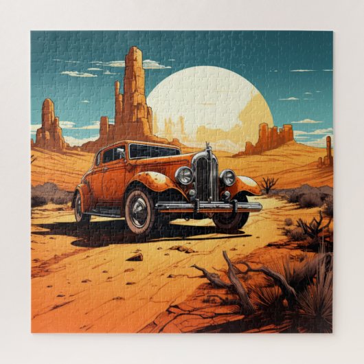 Auto-reeks 8-6 Puzzle Legpuzzel (Verticaal)