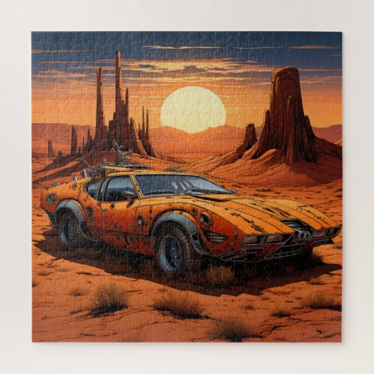 Auto-reeks 8-9 Puzzle Legpuzzel (Verticaal)