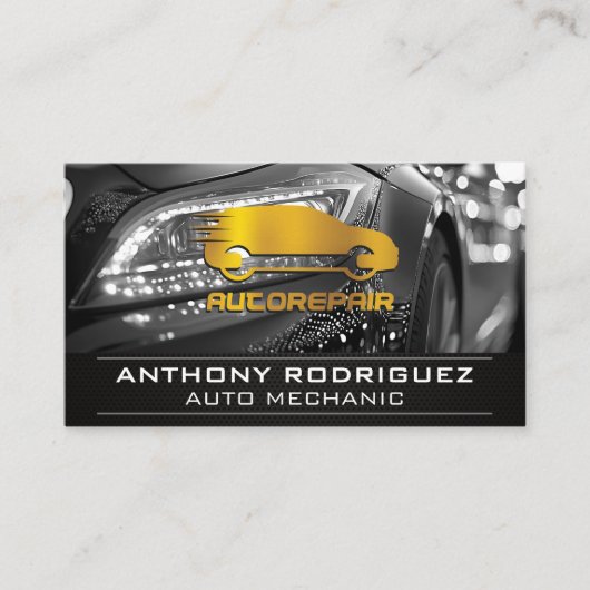 Auto Repair | Car Services Visitekaartje (Voorkant)