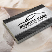Auto Repair Cool Silver Professional Visitekaartje