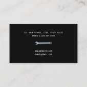 Auto Repair Professional Automobielmechanisme Visitekaartje (Achterkant)