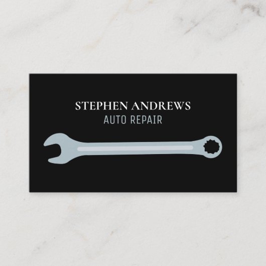 Auto Repair Professional Automobielmechanisme Visitekaartje (Voorkant)