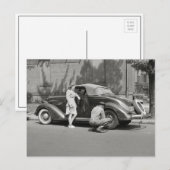 Auto Repair Service, 1942 Briefkaart (Voorkant / Achterkant)