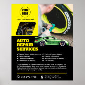 Auto Repair Services Poster (Voorkant)