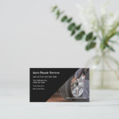 Auto Reparatie Auto Care Visitekaartjes (Staand voorkant)