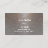 Auto-reparatie auto Logo auto Visitekaartje (Achterkant)