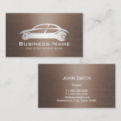 Auto-reparatie auto-Logo auto Visitekaartje (Voorkant / Achterkant)