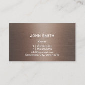 Auto-reparatie auto-Logo auto Visitekaartje (Achterkant)