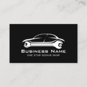Auto-reparatie auto/modeauto's/Logo Visitekaartje (Voorkant)