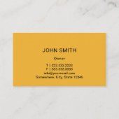 Auto Reparatie Auto & Moersleutel Automotive Mecha Visitekaartje (Achterkant)