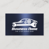 Auto Reparatie Auto Tandwielen & Moersleutel Marin Visitekaartje (Voorkant)