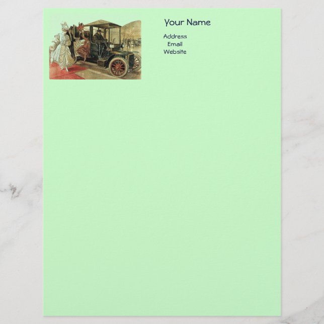 AUTO REPARATIE AUTOMOBIEL BRIEFHOOFD (Voorkant)