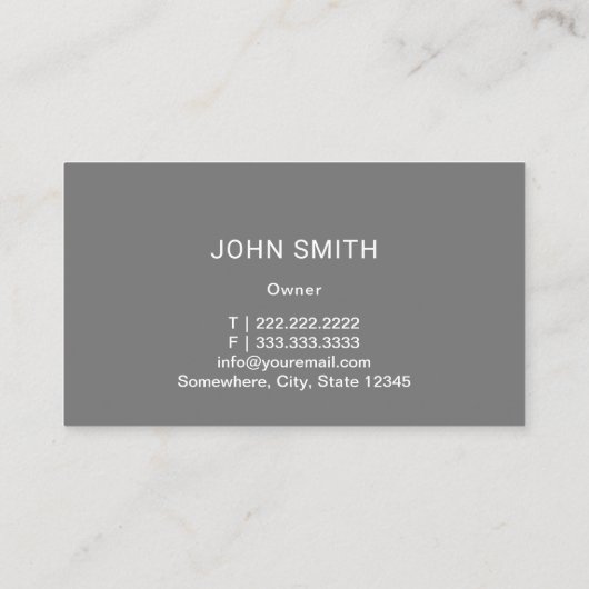 Auto-reparatie auto's en elektrische auto's visitekaartje (Achterkant)