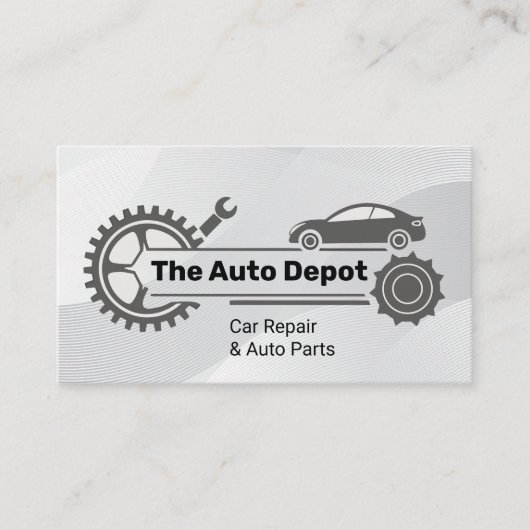 Auto Reparatie Fix | Monteur Visitekaartje (Voorkant)