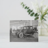 Auto Reparatie Garage, 1926 Briefkaart (Staand voorkant)
