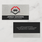 Auto Reparatie Logo | Moersleutels Visitekaartje (Voorkant / Achterkant)