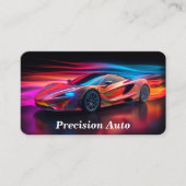 Auto Reparatie / Mechanica Visitekaartje (Voorkant)