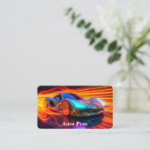 Auto Reparatie / Mechanica Visitekaartje (Staand voorkant)