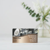 Auto Reparatie Mechanische Visitekaartjes (Staand voorkant)