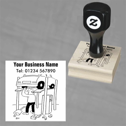 Auto Reparatie & Onderhoud Stempel