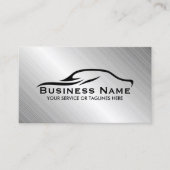 Auto-reparatie Professionele metalen auto Visitekaartje (Voorkant)