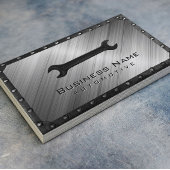 Auto reparatie Professionele metalen en staalauto Visitekaartje