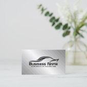 Auto-reparatie van auto-auto's visitekaartje (Staand voorkant)