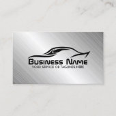 Auto-reparatie van auto-auto's visitekaartje (Voorkant)