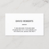 Auto-reparatie van auto's met autowrak visitekaartje (Achterkant)