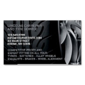 Auto reparatie van banden magnetisch visitekaartje (Voorkant)