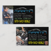 Auto reparatie visitekaartje (Voorkant / Achterkant)