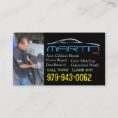 Auto reparatie visitekaartje (Voorkant)