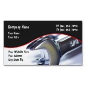 Auto Reparatie Visitekaartje Magnet Magneet (Voorkant)