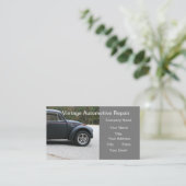  auto-reparatiebedrijf visitekaartje (Staand voorkant)