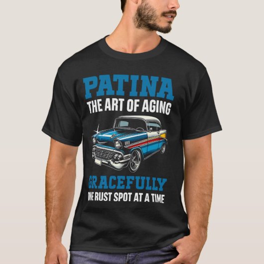 Auto Restauratie Car Guy Auto Restaurator Auto Det T-shirt (Voorkant)