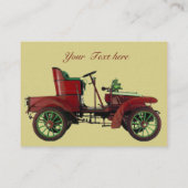 AUTO-RESTORATIE, AUTOMOTIEF VISITEKAARTJE (Achterkant)