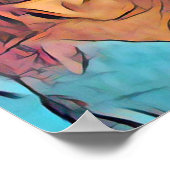 Auto-retrato Pop Art Poster (Hoek)