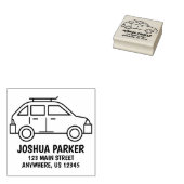 Auto Return Address Personated Rubber Stamp Rubberstempel (Gestempeld)