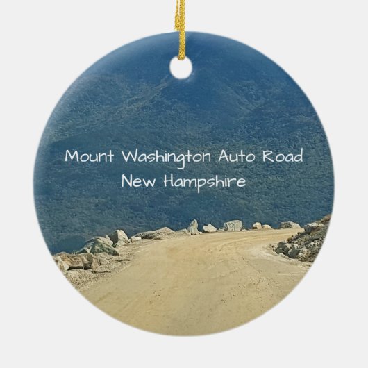 Auto Road NH Round Ornament (Achterkant)