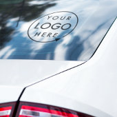 Auto-ruitbumpersticker | Aangepast zakelijk logo Sticker