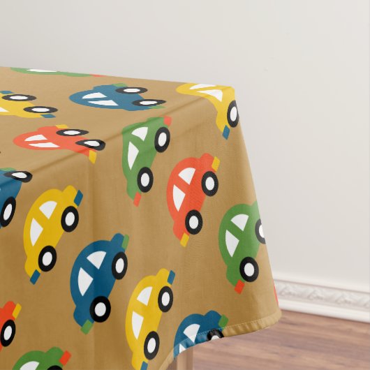 auto ' s picnic tablecloth tafelkleed (Voorbeeld)